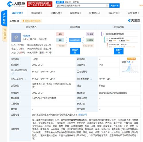 京東健康布局華中市場，武漢新公司拓寬醫療器械業務版圖